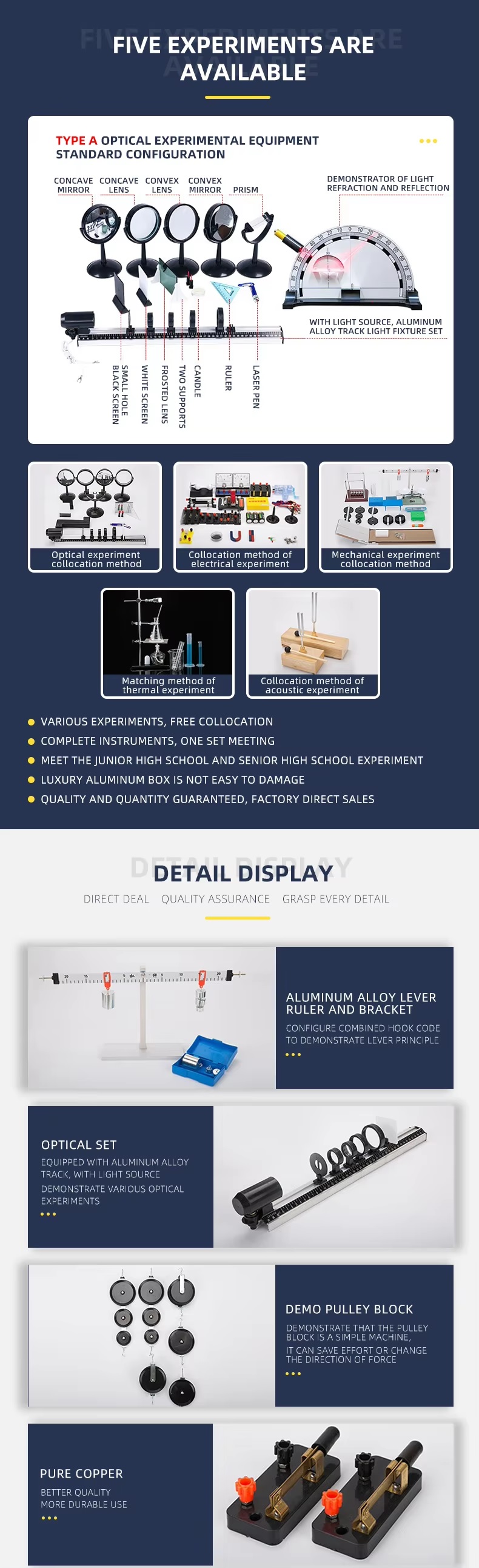 Physics Teaching Set Science Educational Kit Physics Laboratory Equipment Teaching Instrument 8.jpg Physics Teaching Set Science Educational Kit Physics Laboratory Equipment Teaching Instrument 8.jpg